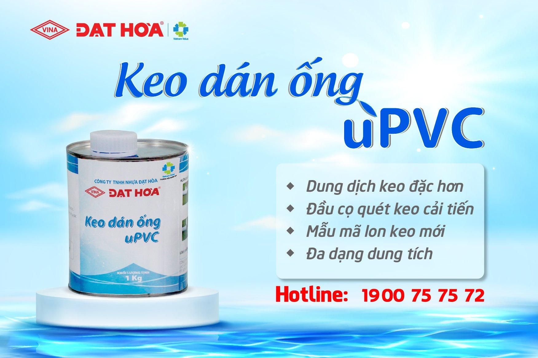 NHỮNG ĐIỀU CẦN BIẾT KHI SỬ DỤNG KEO DÁN ỐNG uPVC ĐẠT HOÀ