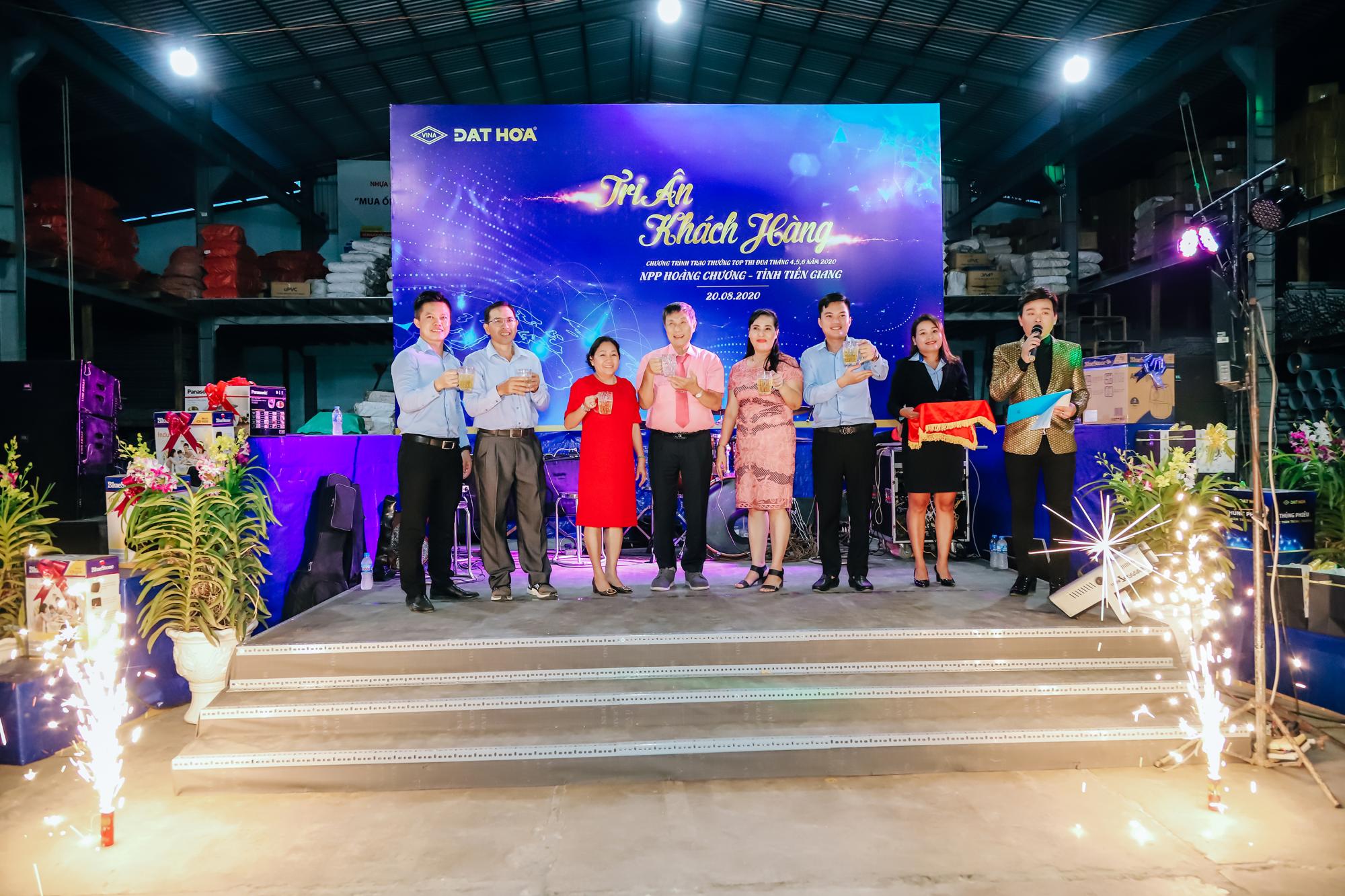 CHƯƠNG TRÌNH TRAO THƯỞNG TOP THI ĐUA THÁNG 4,5,6 NĂM 2020 TẠI TỈNH TIỀN GIANG