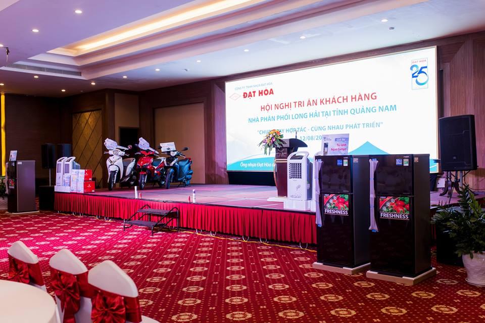 HỘI NGHỊ TRI ÂN KHÁCH HÀNG NPP LONG HẢI TẠI TỈNH QUẢNG NAM NGÀY 12 THÁNG 08