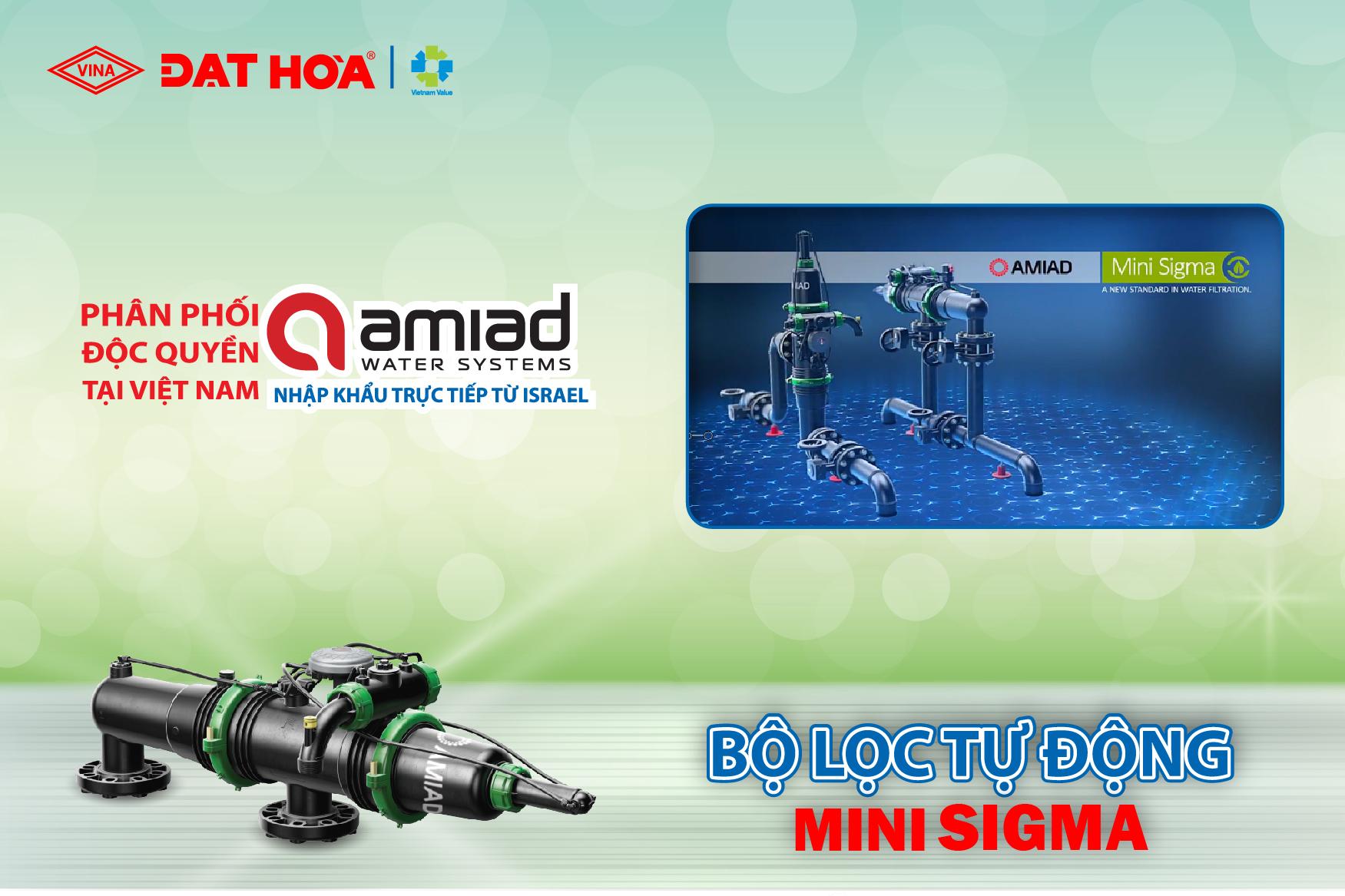 BỘ LỌC AMIAD - TRỢ THỦ ĐẮC LỰC CHO HỆ THỐNG TƯỚI NÔNG NGHIỆP CÔNG NGHỆ CAO
