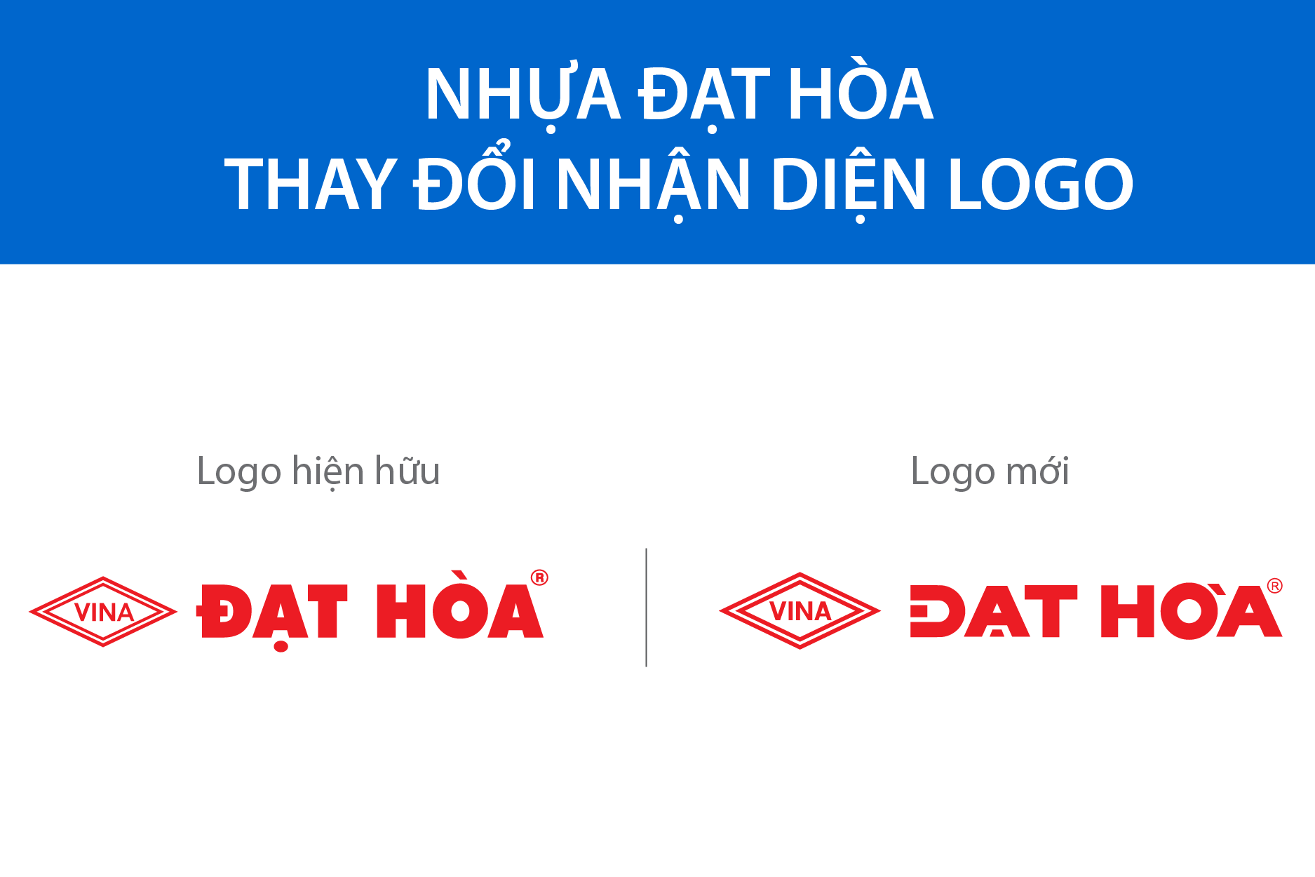THAY ĐỔI NHẬN DIỆN LOGO MỚI