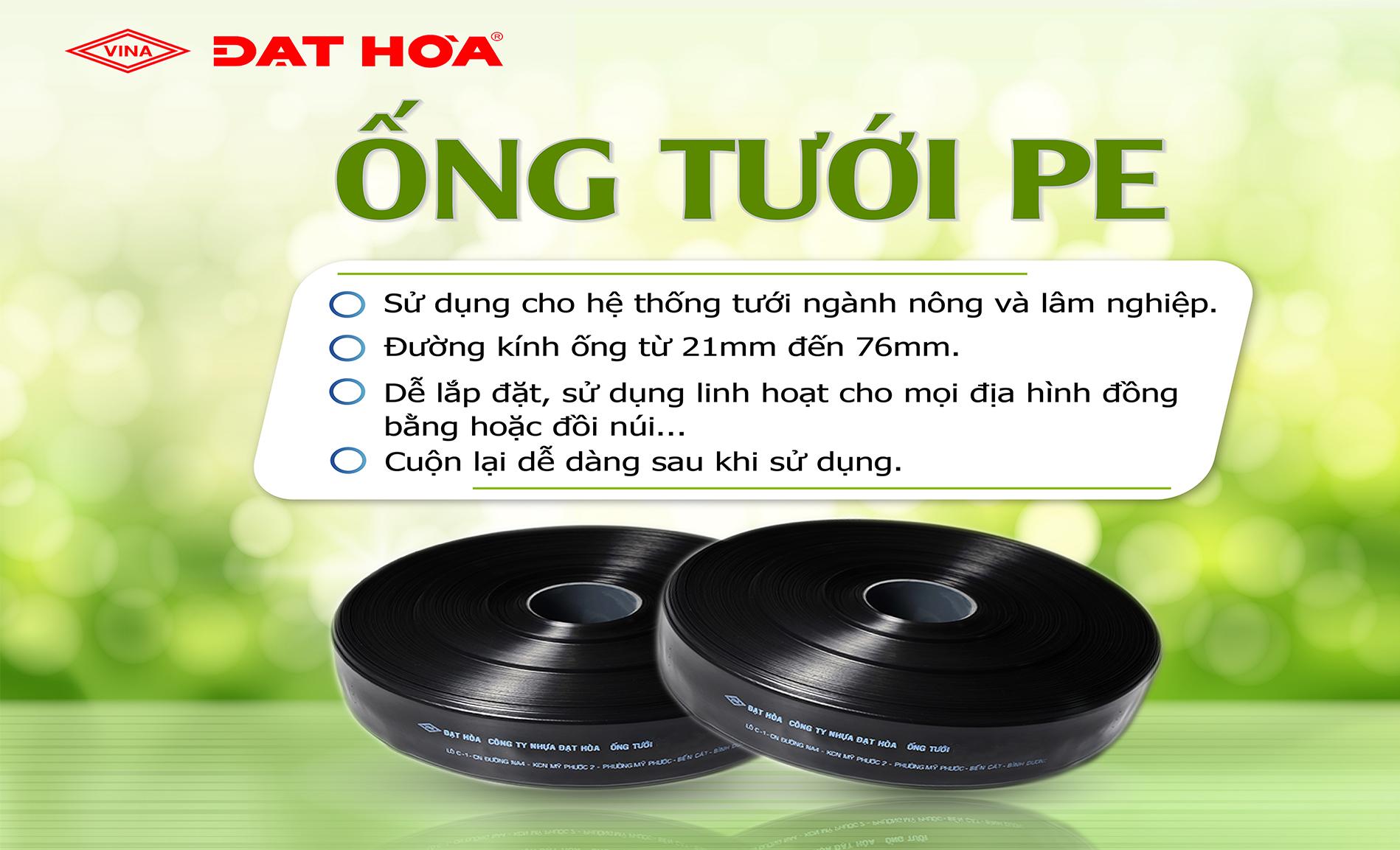 3 LƯU Ý KHI SỬ DỤNG ỐNG TƯỚI PE