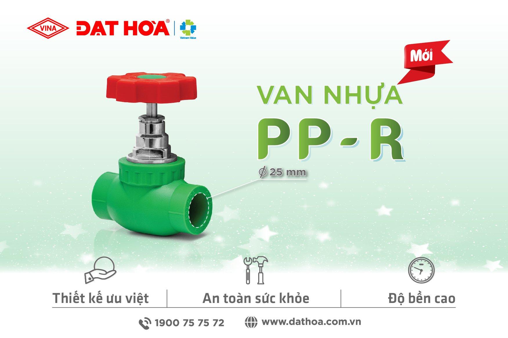 LỢI ÍCH GÌ KHI SỬ DỤNG VAN NHỰA PP-R ĐẠT HOÀ