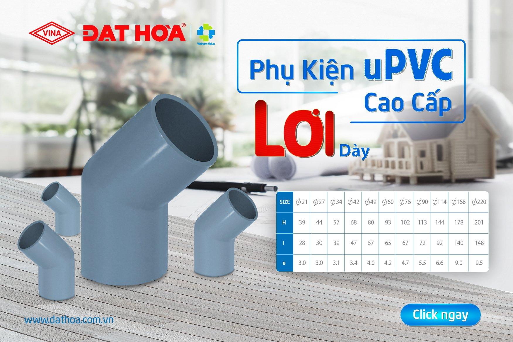 LƠI NHỰA uPVC CAO CẤP – NỐI GÓC 45 ĐỘ