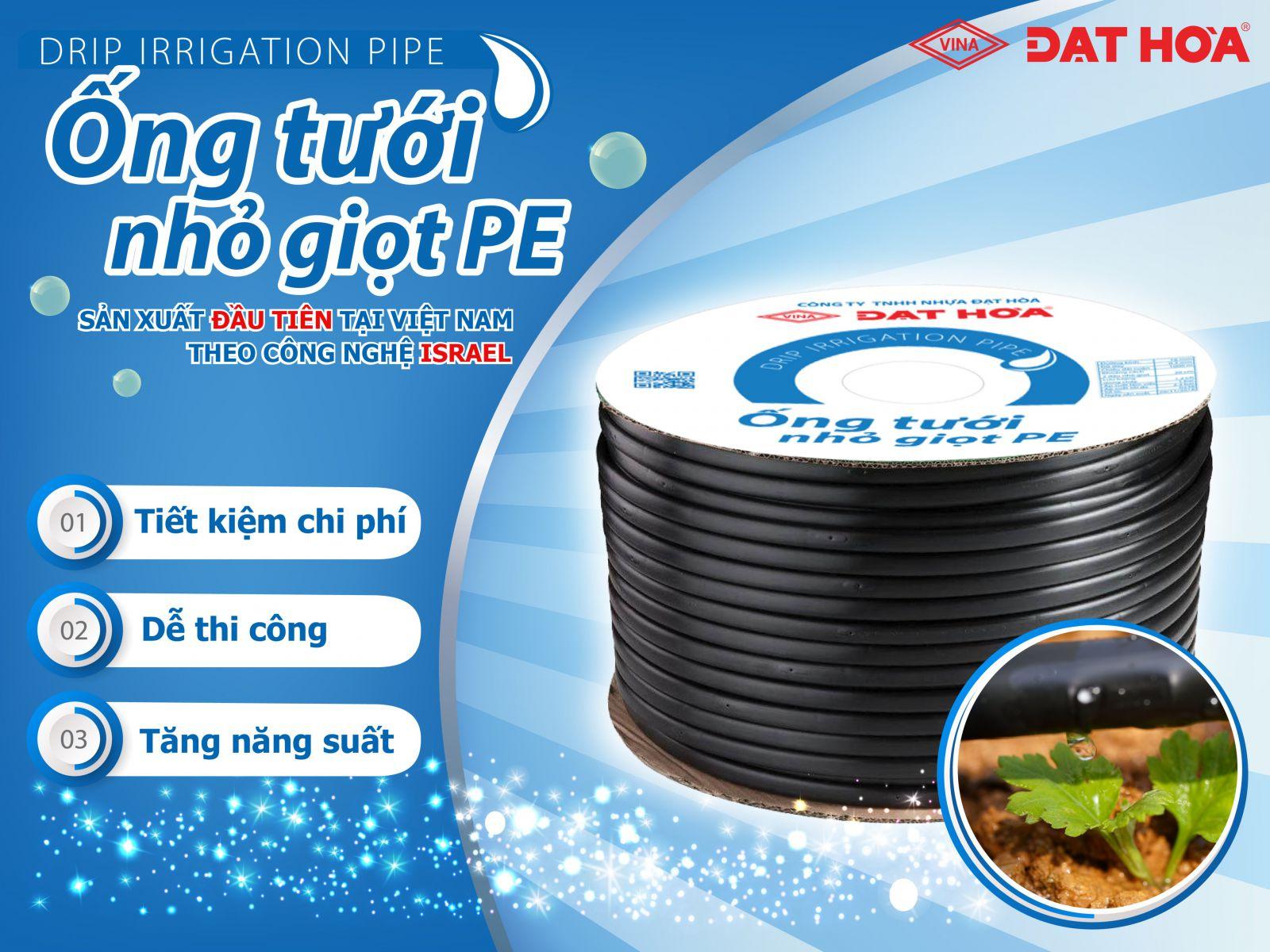 Ưu điểm hệ thống tưới nhỏ giọt