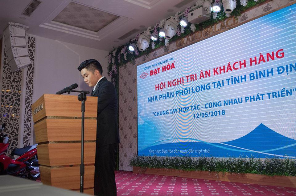 HỘI NGHỊ TRI ÂN KHÁCH HÀNG NHÀ PHÂN PHỐI LONG TẠI TỈNH BÌNH ĐỊNH Ngày 12/05/2018