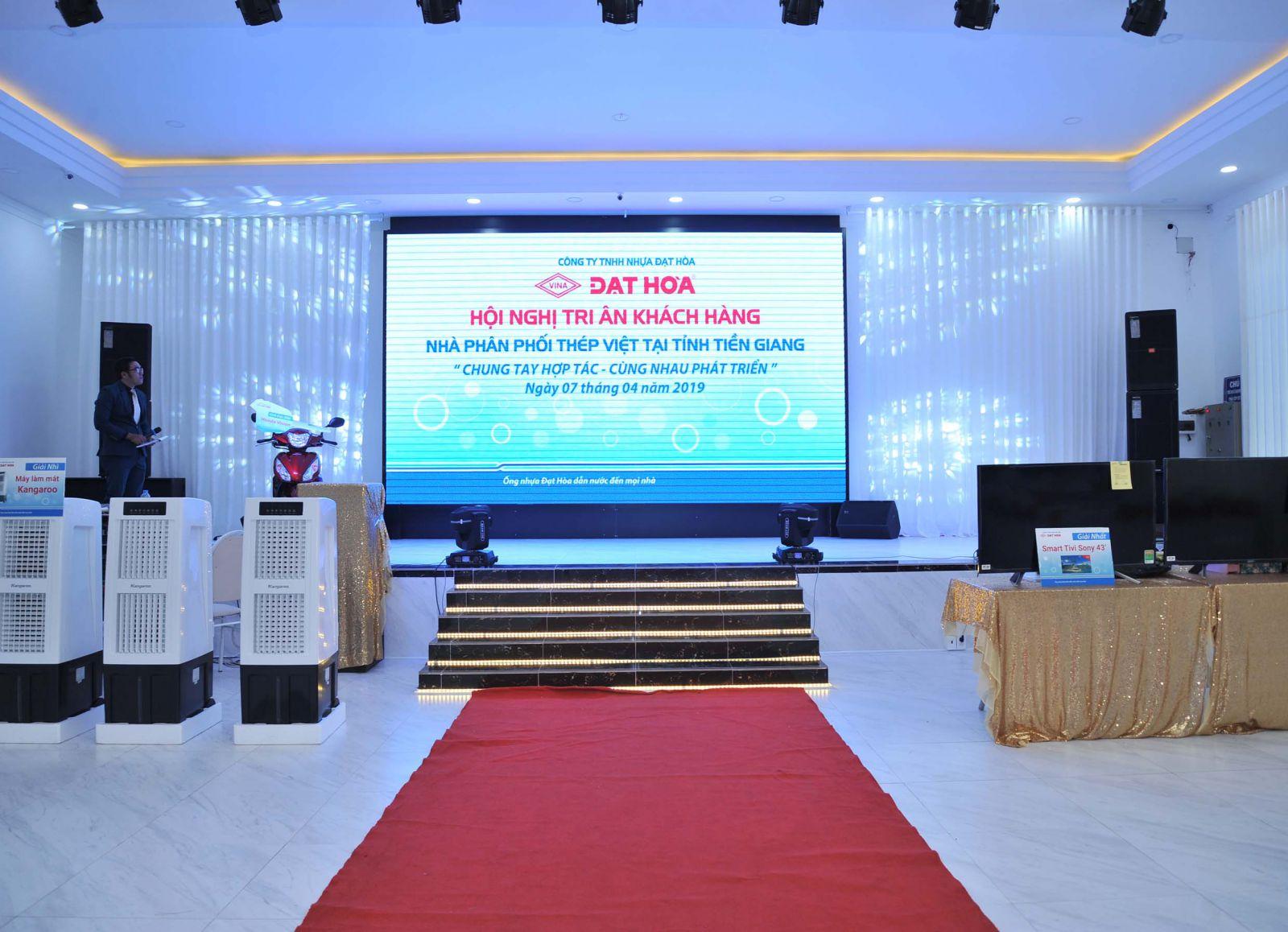 HỘI NGHỊ KHÁCH HÀNG TẠI TỈNH TIỀN GIANG ngày 07/04/2019