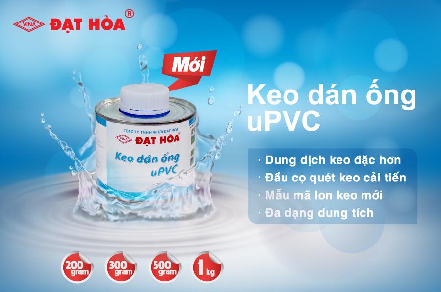 KEO DÁN ỐNG uPVC MỚI