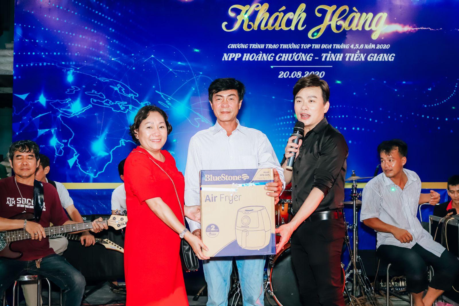 Chương trình trao thưởng top thi đua tháng 4,5,6 năm 2020 tại tỉnh tiền giang
