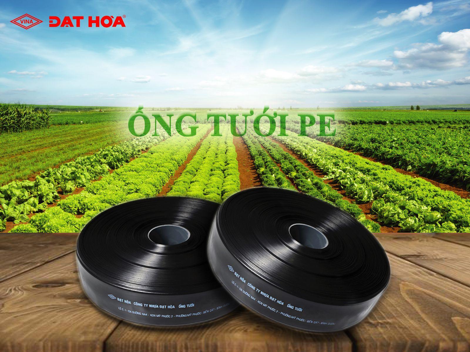 Ống tưới pe dử dụng trong nông nghiệp