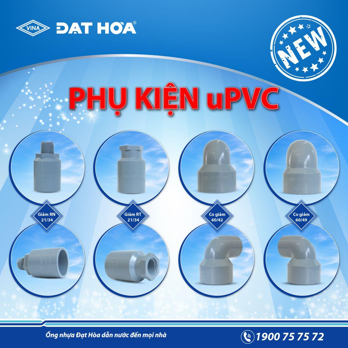 PHỤ KIỆN CAO CẤP uPVC MỚI