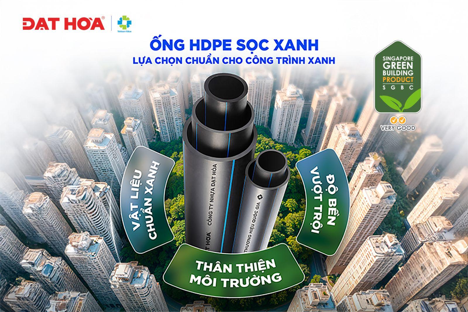 Ống HDPE Sọc Xanh – Lựa Chọn Chuẩn Cho Công Trình Xanh