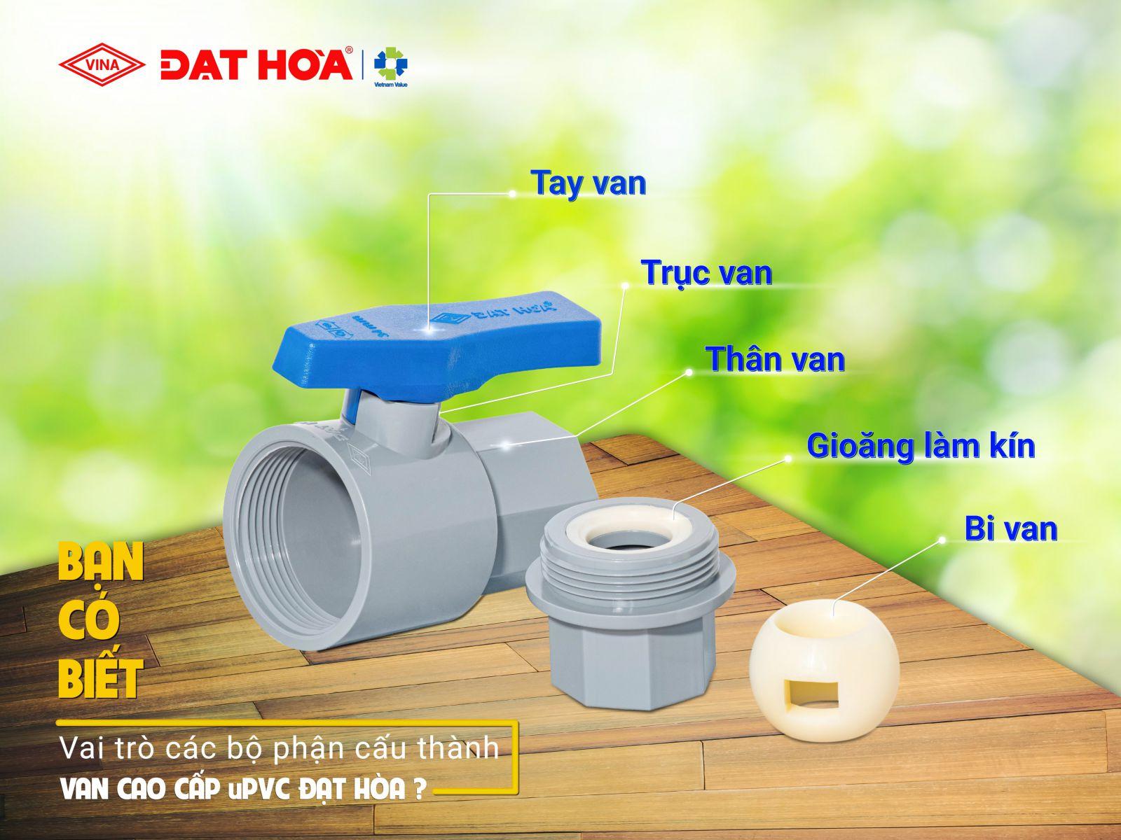 NHỮNG ƯU ĐIỂM VƯỢT TRỘI CỦA VAN NHỰA uPVC ĐẠT HOÀ BẠN NÊN BIẾT