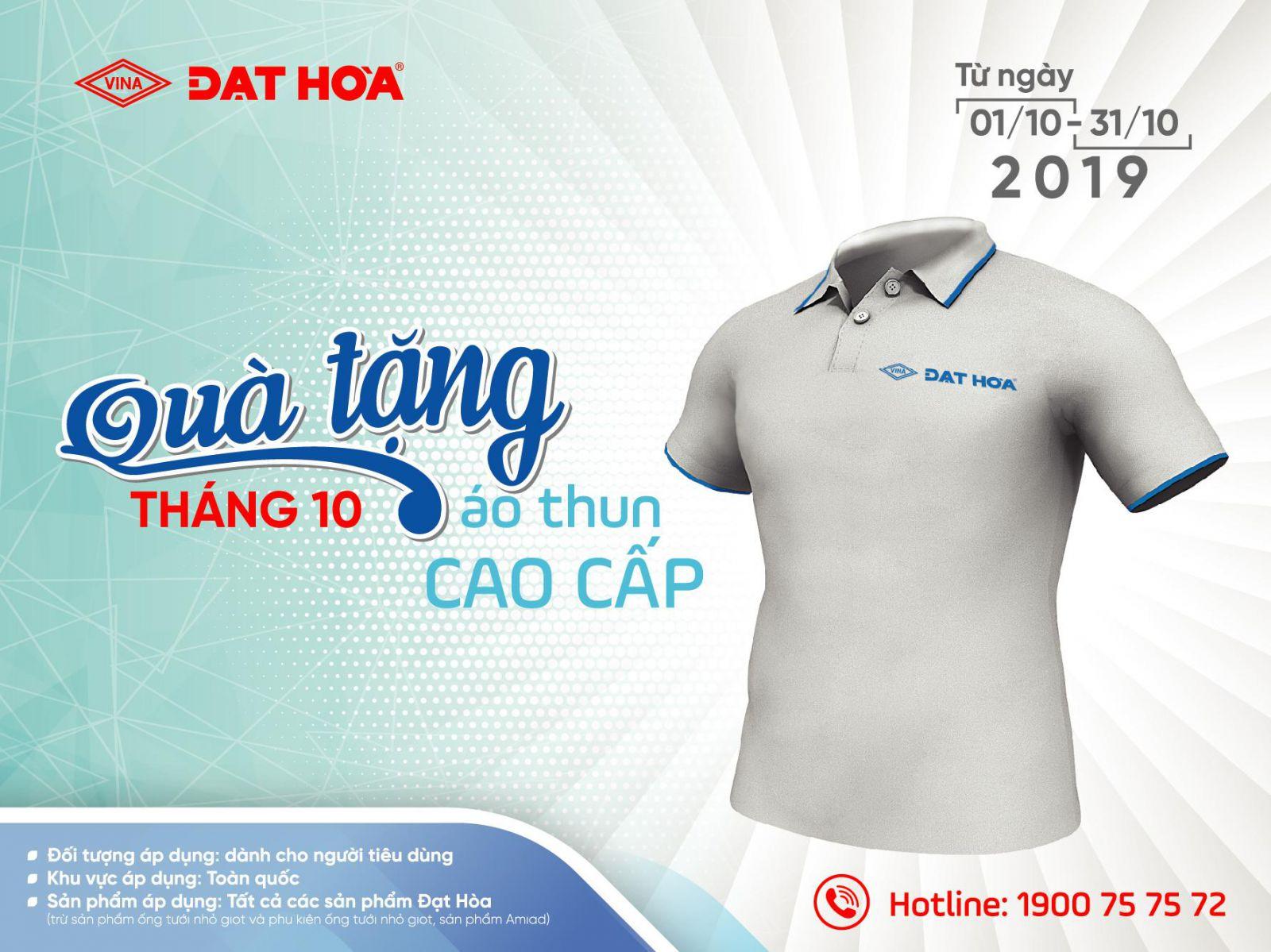 Khuyến mãi "quà tặng tháng 10"
