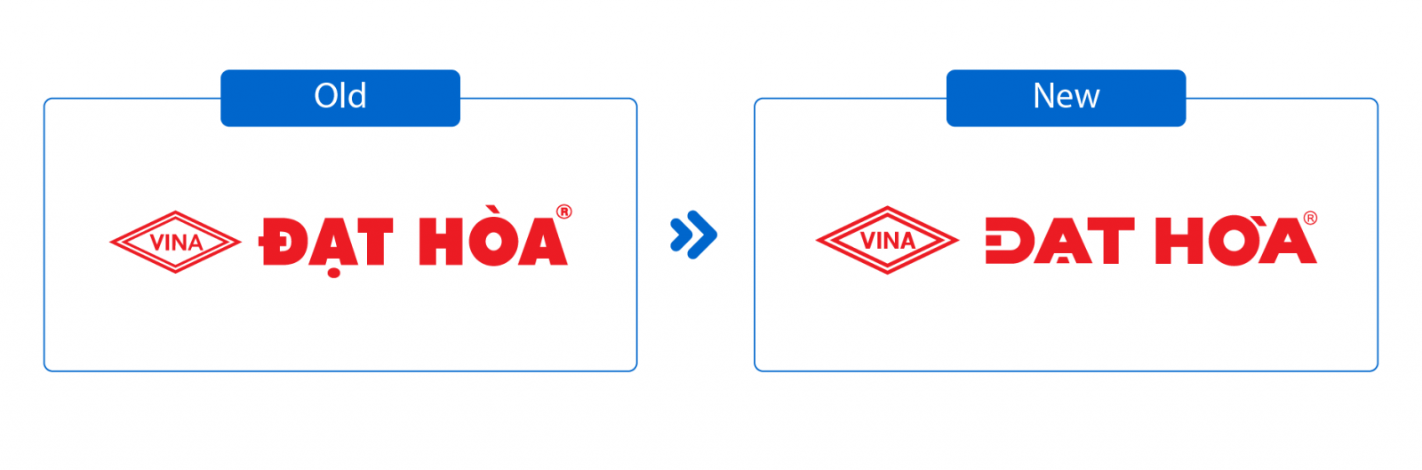 Dat Hoa Plastic used new logo