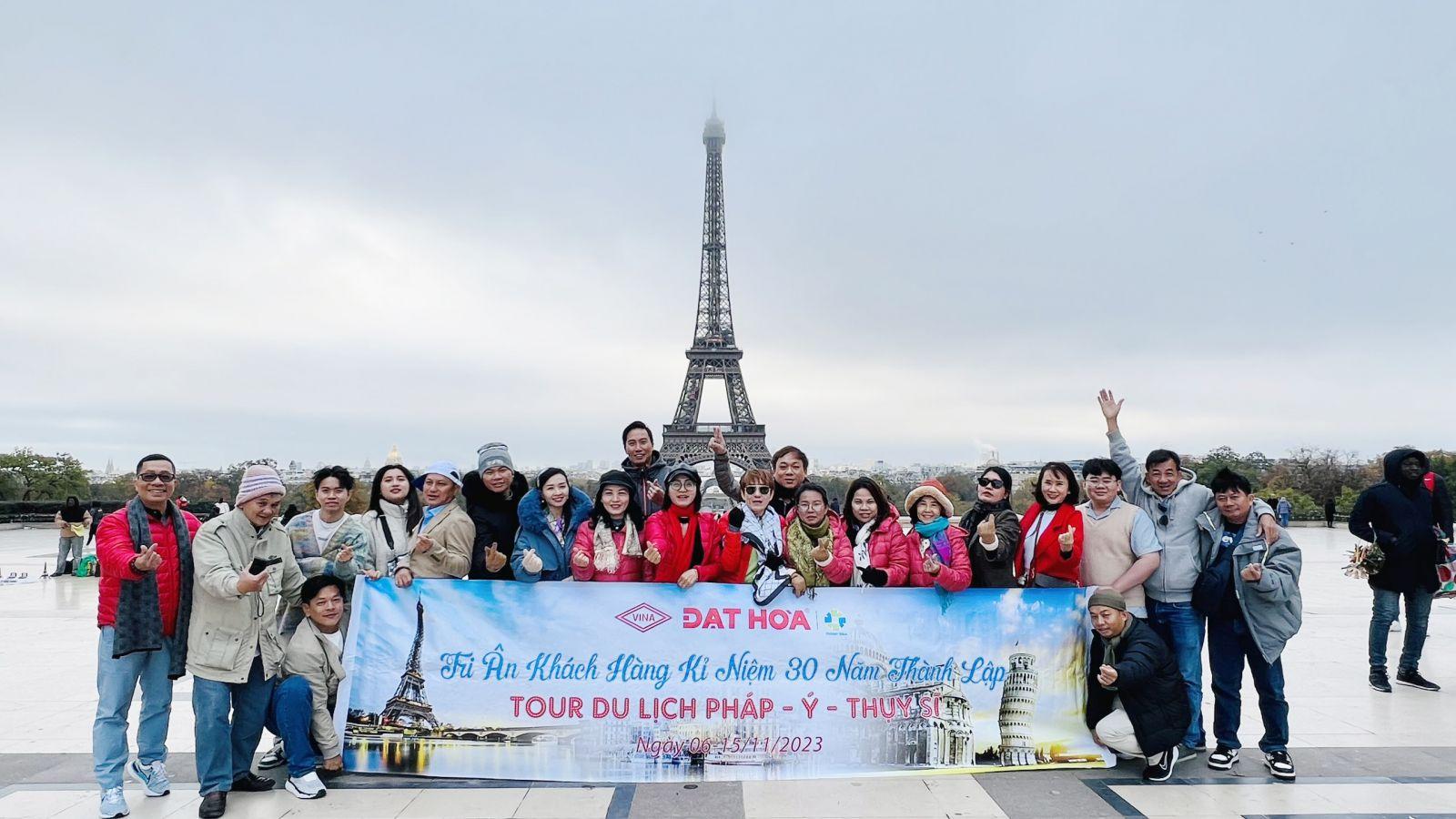 Tour du lịch tri ân khách hàng kỷ niệm 30 năm thành lập pháp –thụy sĩ - ý (đợt 2)